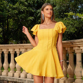 Girlfriends Clothes Dress Slim Fit Holiday Backless Dress